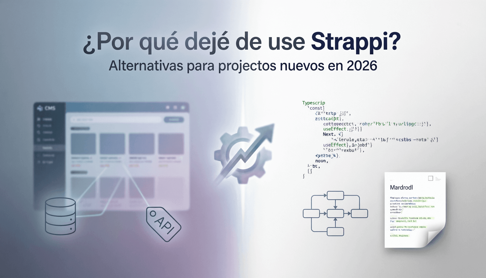 Por qué dejé de usar Strapi para proyectos nuevos (y qué uso ahora)