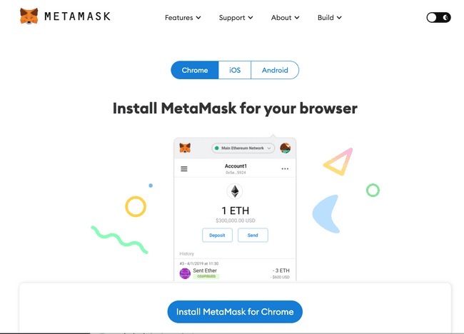 Install MetaMask
