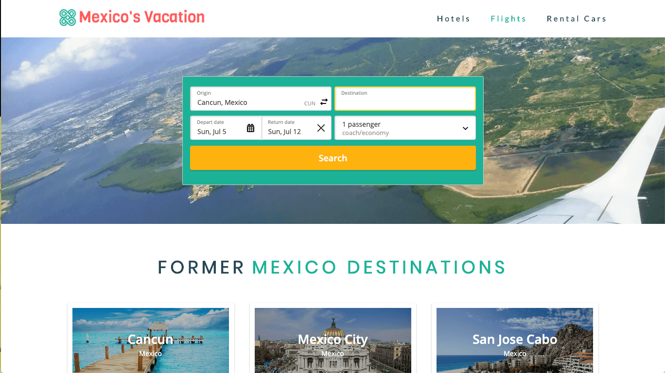 Mexico's Vacation